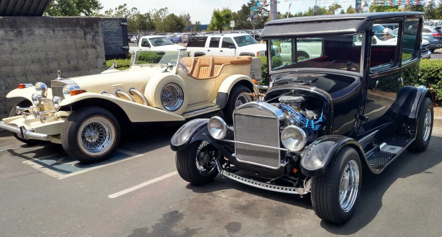 Classic cars at Tristar Automotive in Santa Rosa, CA.